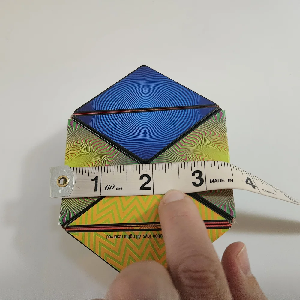Fun In Motion Toys Cube Magnetic Mind Puzzle - Yellow & Blue 2019